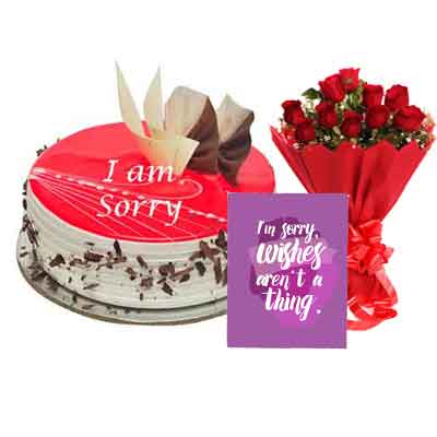 Apology Cake Online | Sorry Chocolate Cake | Online Sorry Cake Delivery